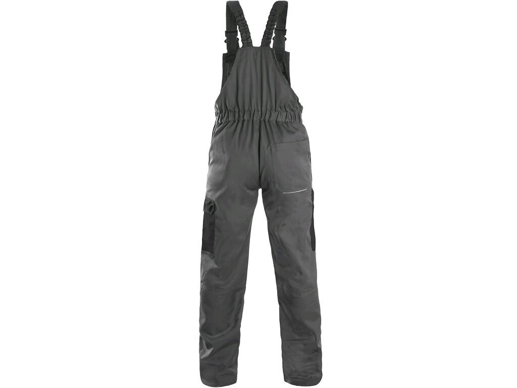 Bibpants CXS PHOENIX CRONOS: Men ́s working trousers with bib, made of lightweight material, bib flap pocket, front pockets, side flap pocket, tape/folding measure pocket, double…
