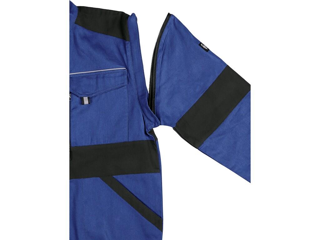 Jacket CXS LUXY EDA: Men’s working jacket, detachable sleeves with elastic cuff, covered zipper fastening with velcro, chest flap pockets, hidden chest zipper pocket, simple side…