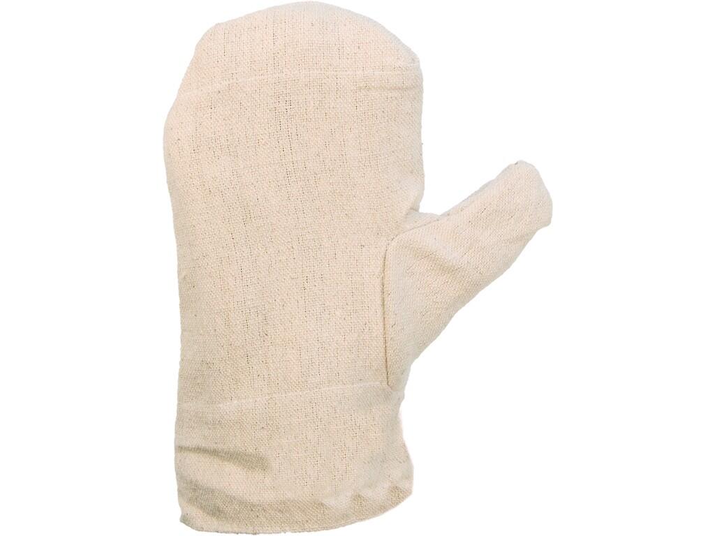 Gloves CXS DOLI: Double-sided textile mittens with a warm lining, made of quality burlap. Recommended application: construction, engineering, food industry, bakery.