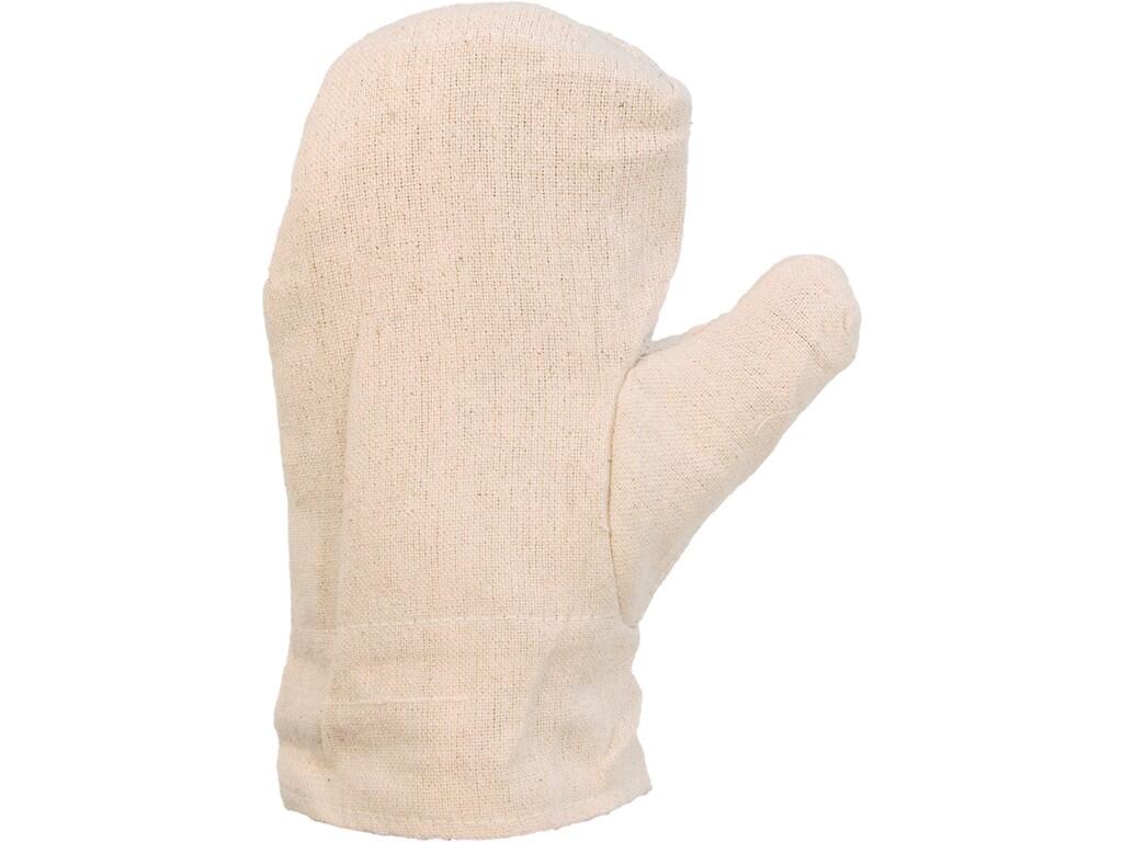 Gloves CXS DOLI: Double-sided textile mittens with a warm lining, made of quality burlap. Recommended application: construction, engineering, food industry, bakery.