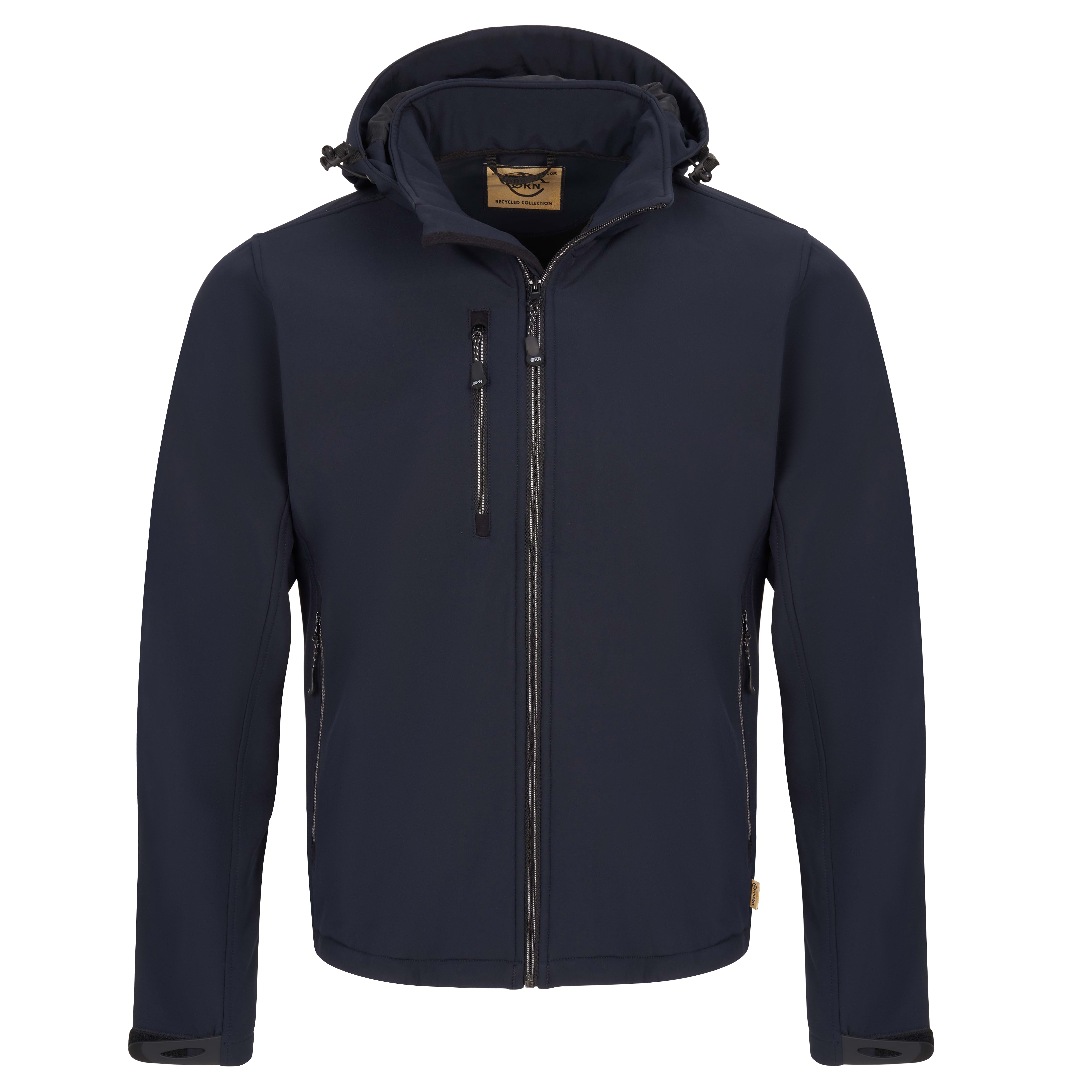 Gannet EarthPro® GRS Softshell Navy Front