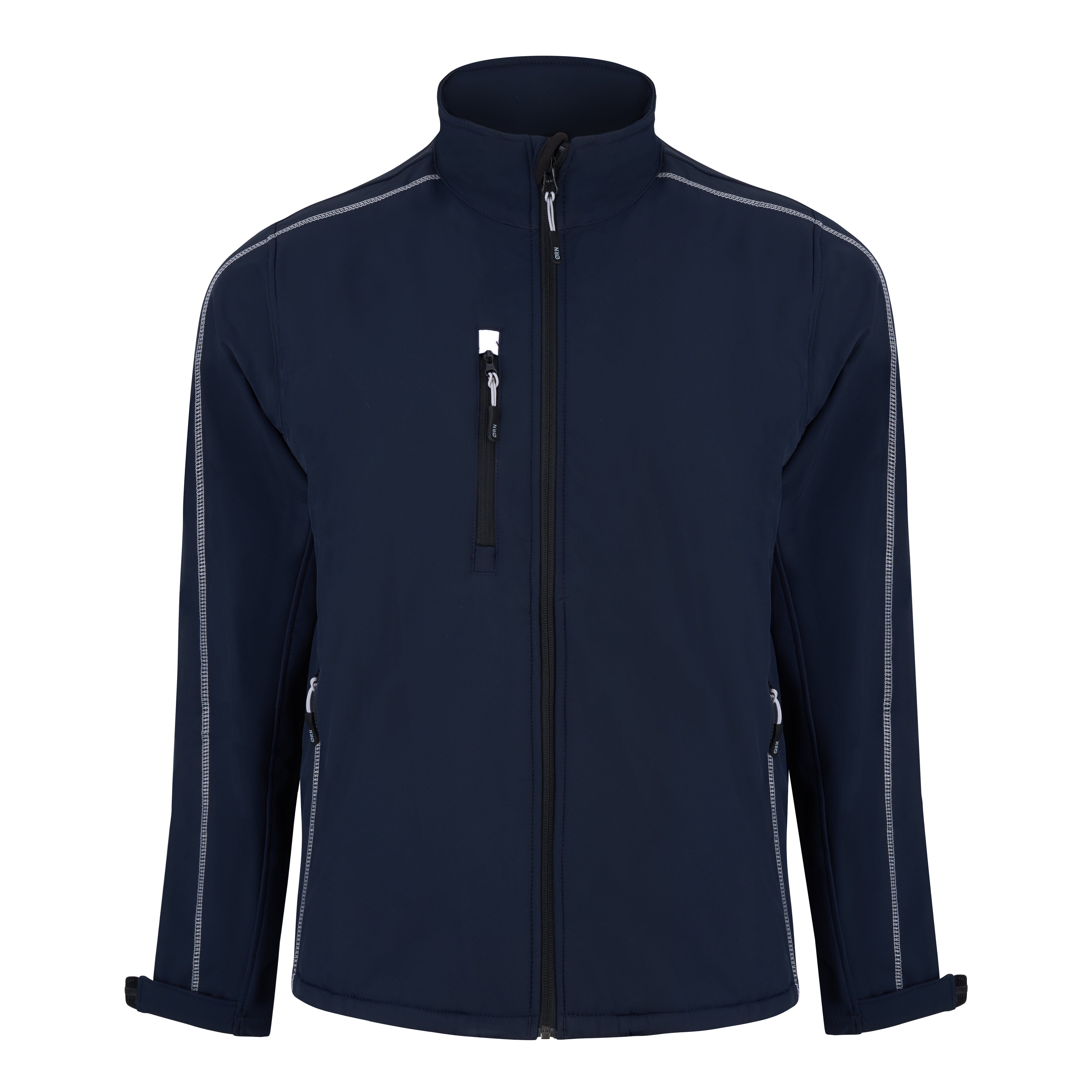 Crane Fur-Lined Softshell Navy Front