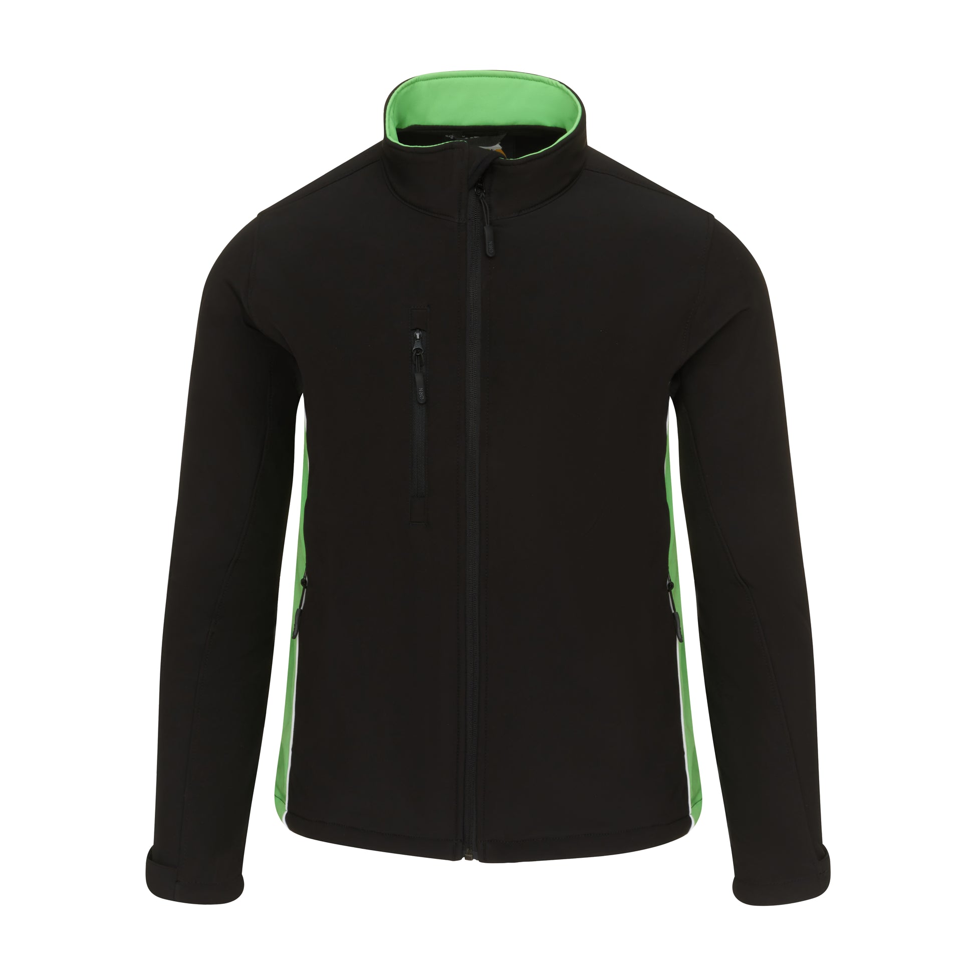 Silverswift Softshell Black - Lime Front