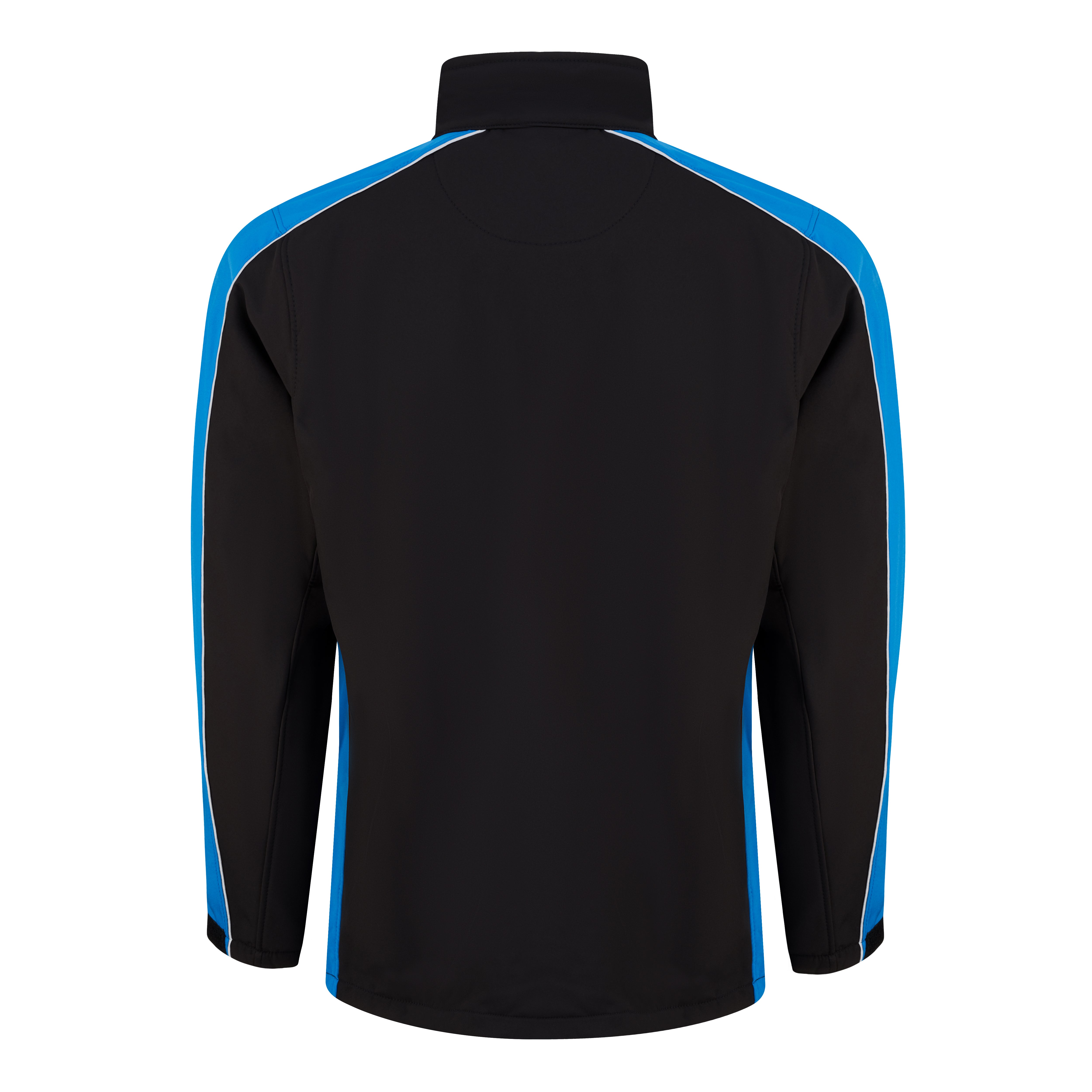 Avocet Softshell Black - Reflex Blue Back