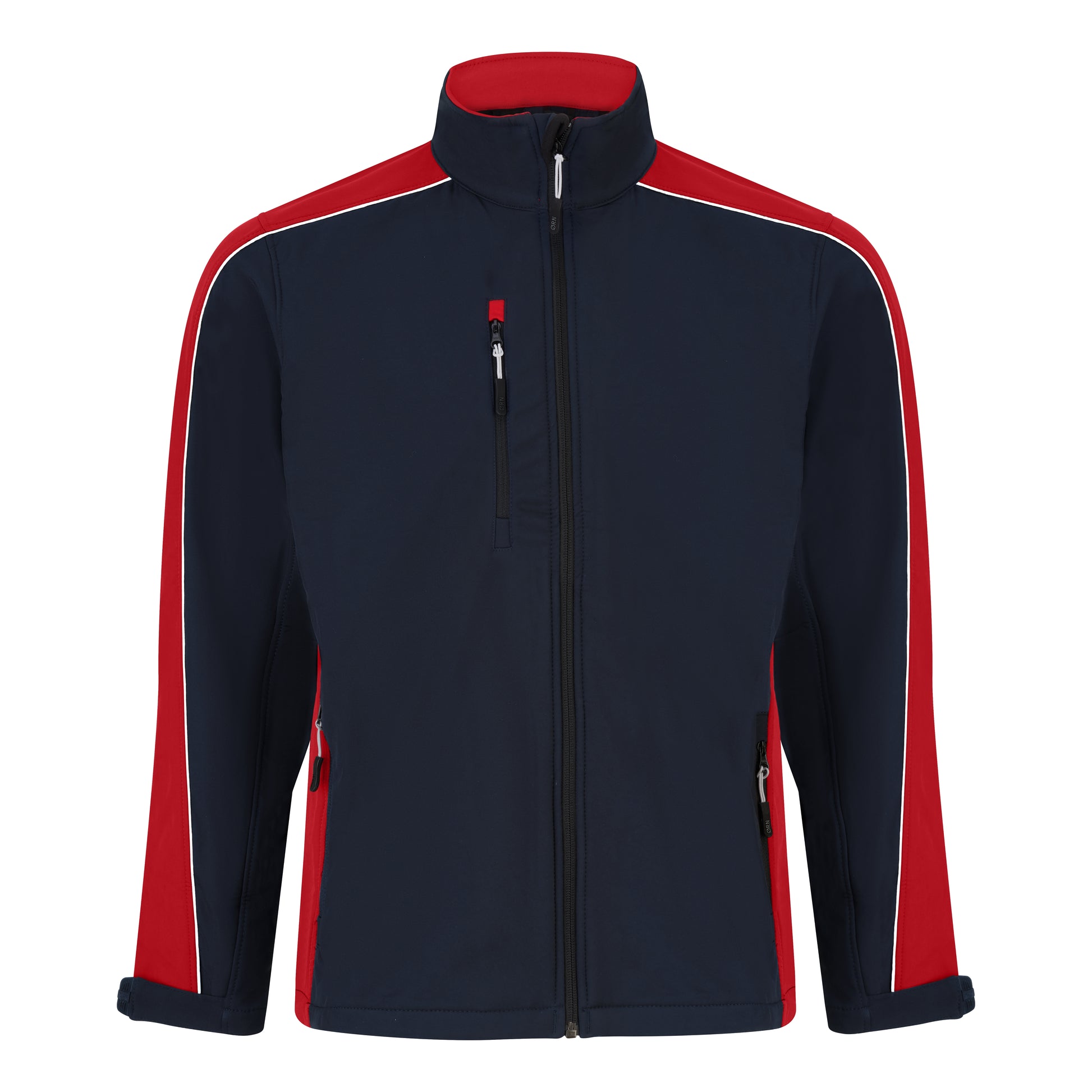 Avocet Softshell Navy - Red Front