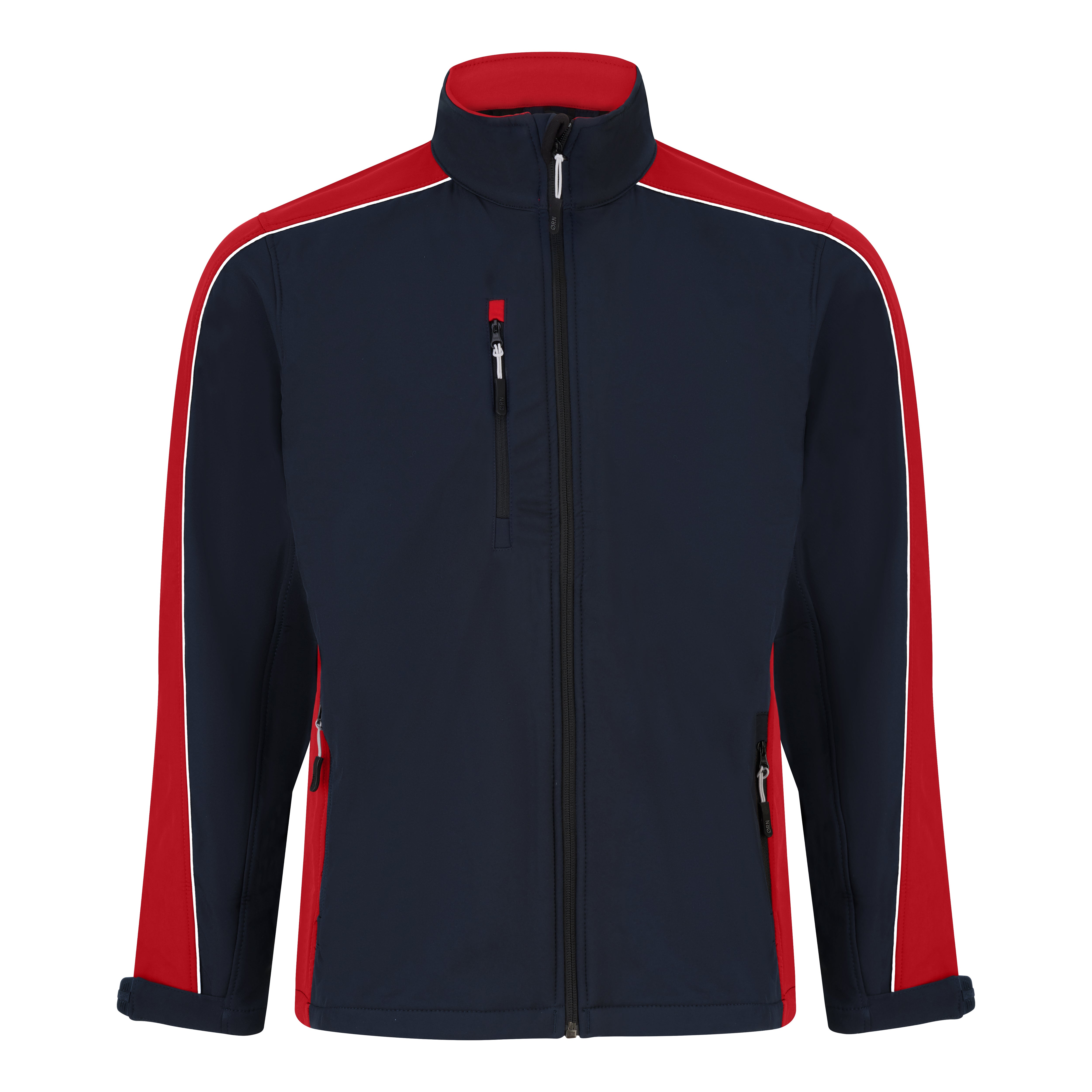 Avocet Softshell Navy - Red Front