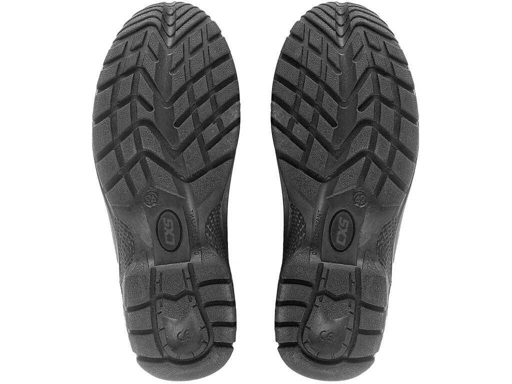 Ankle footwear CXS STONE APATIT WINTER S3: Ankle footwear, winter, leather with steel toe cap and insole, reflective accessories. Material: 1,6 - 1,8 mm cow hydrophobic split embo…