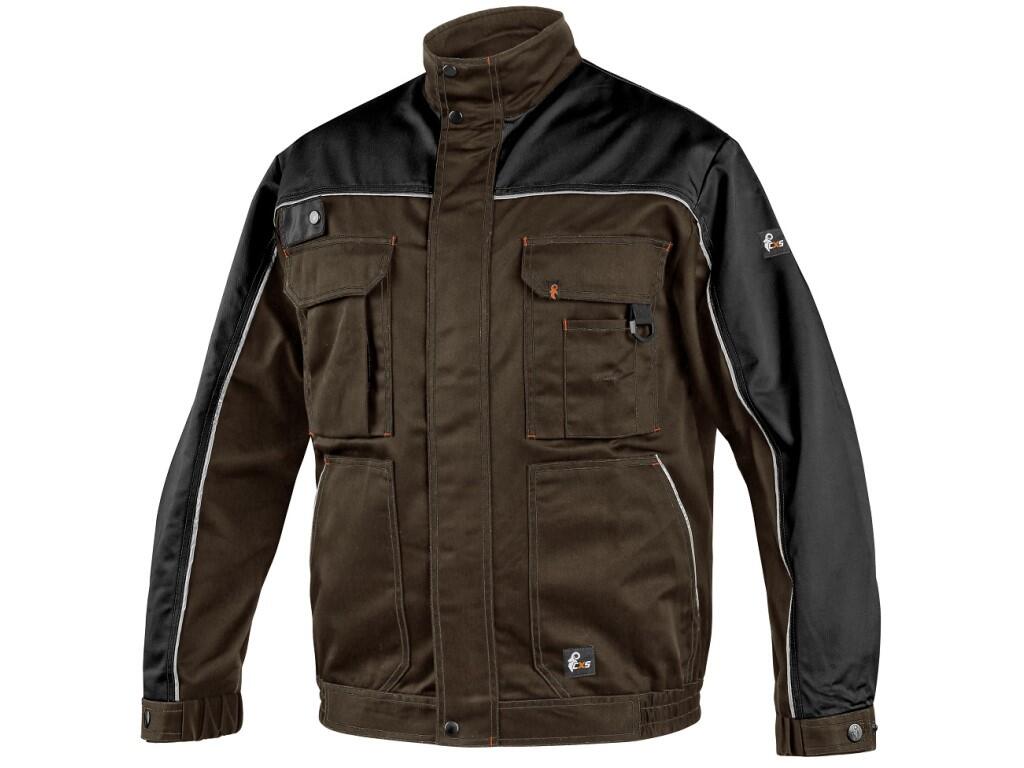Jacket CXS ORION OTAKAR: Men’s working jacket, sleeves with adjustable cuff, small pencil pocket on the left sleeve, covered zipper fastening with snaps, multifunctional chest poc…
