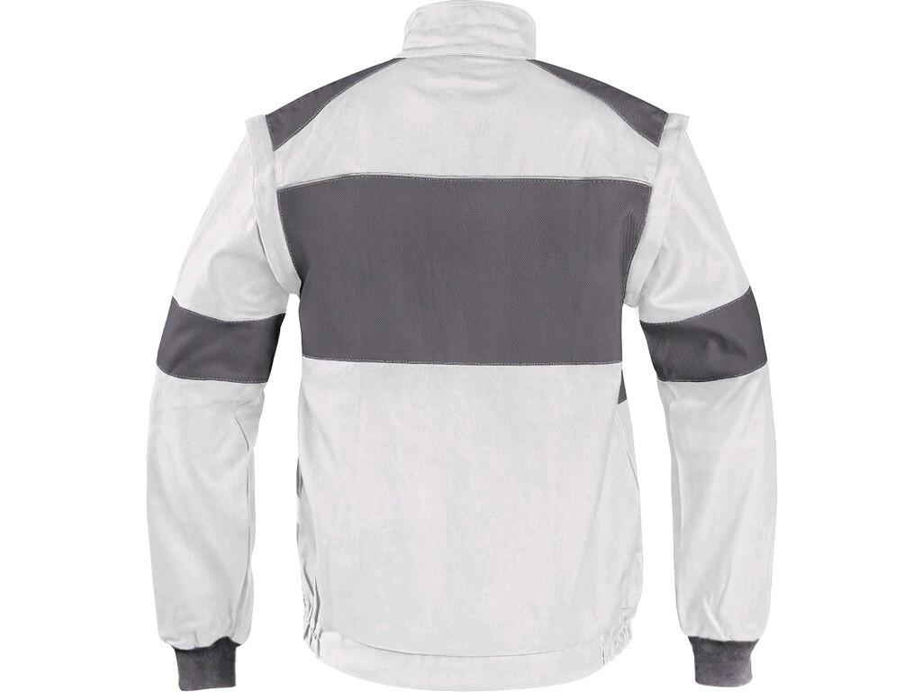 Jacket CXS LUXY EDA: Men’s working jacket, detachable sleeves with elastic cuff, covered zipper fastening with velcro, chest flap pockets, hidden chest zipper pocket, simple side…