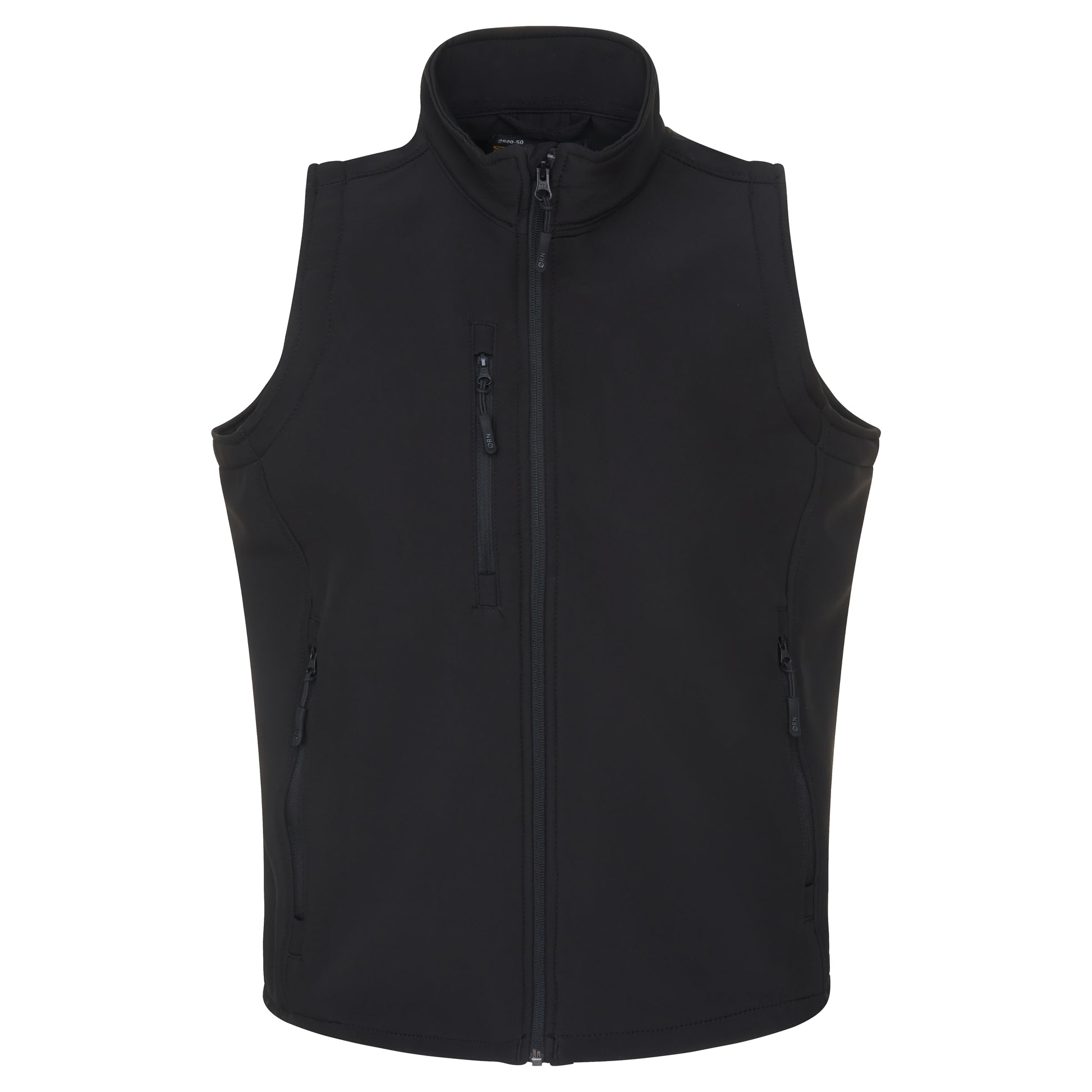 Lapwing Softshell Gilet Black Front