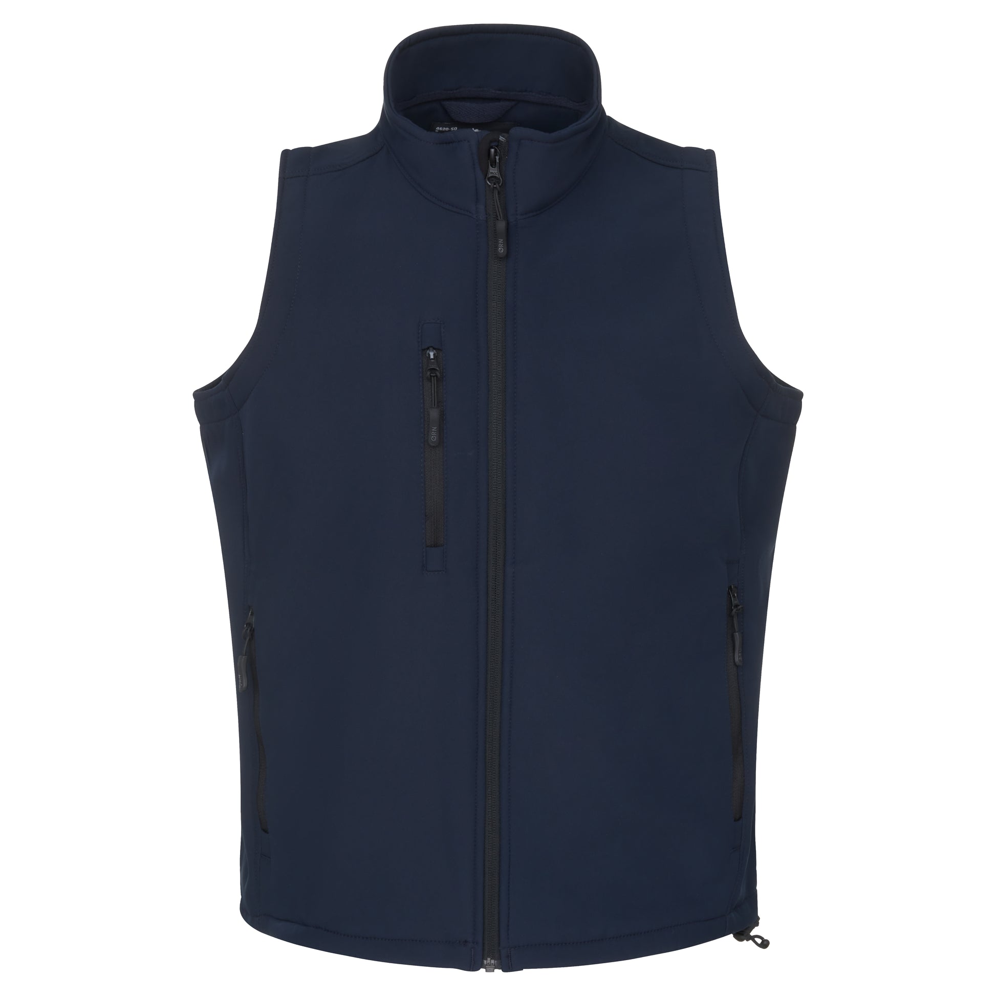 Lapwing Softshell Gilet Navy Front