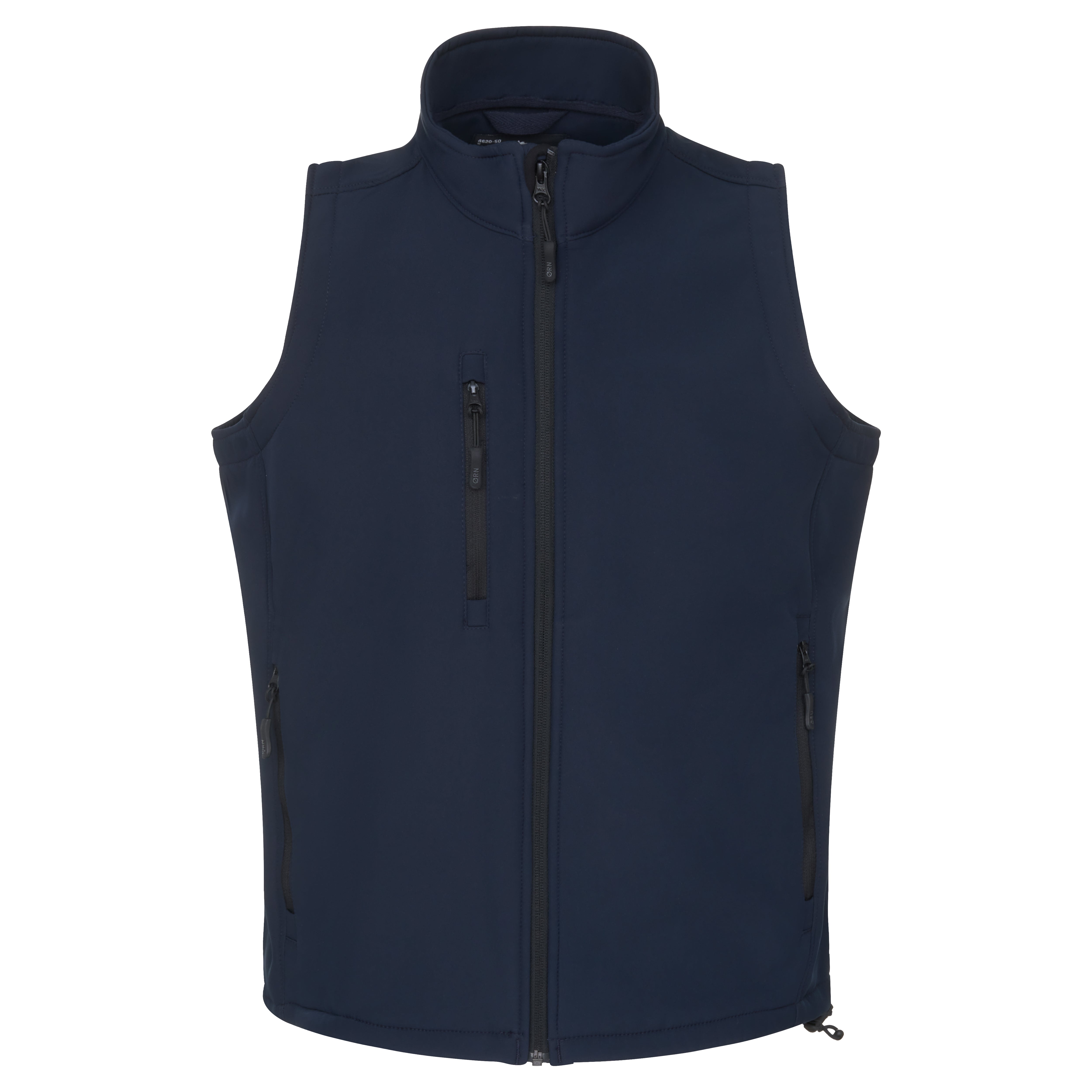 Lapwing Softshell Gilet Navy Front