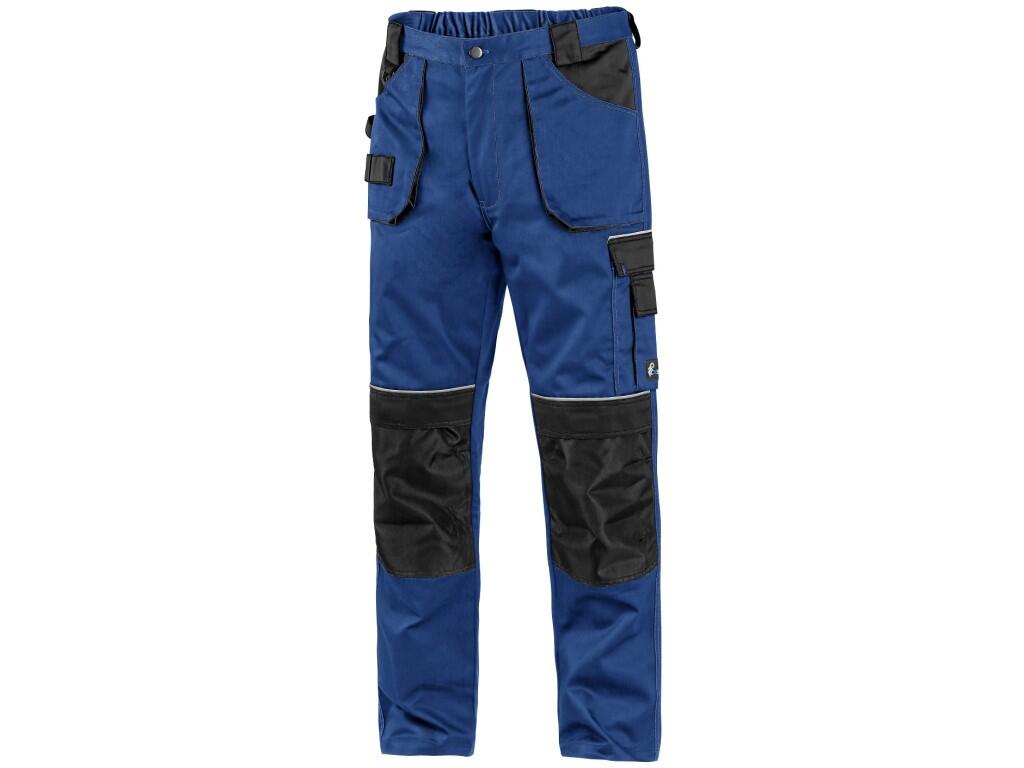 Trousers CXS ORION TEODOR: Men’s working trousers, waist with belt loops and elastic band in the back, front pockets with loops for tools, multifunctional pockets on both sides, k…
