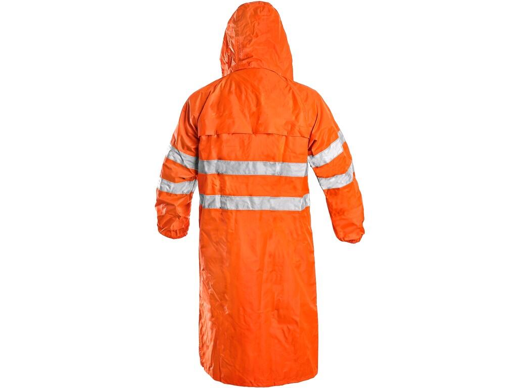 Coat BATH: High visible coat with reflective tapes, waterproof, taped seams, removable hood in collar, zipper fastening covered by trimming, raglan sleeves with rubber wristband,…