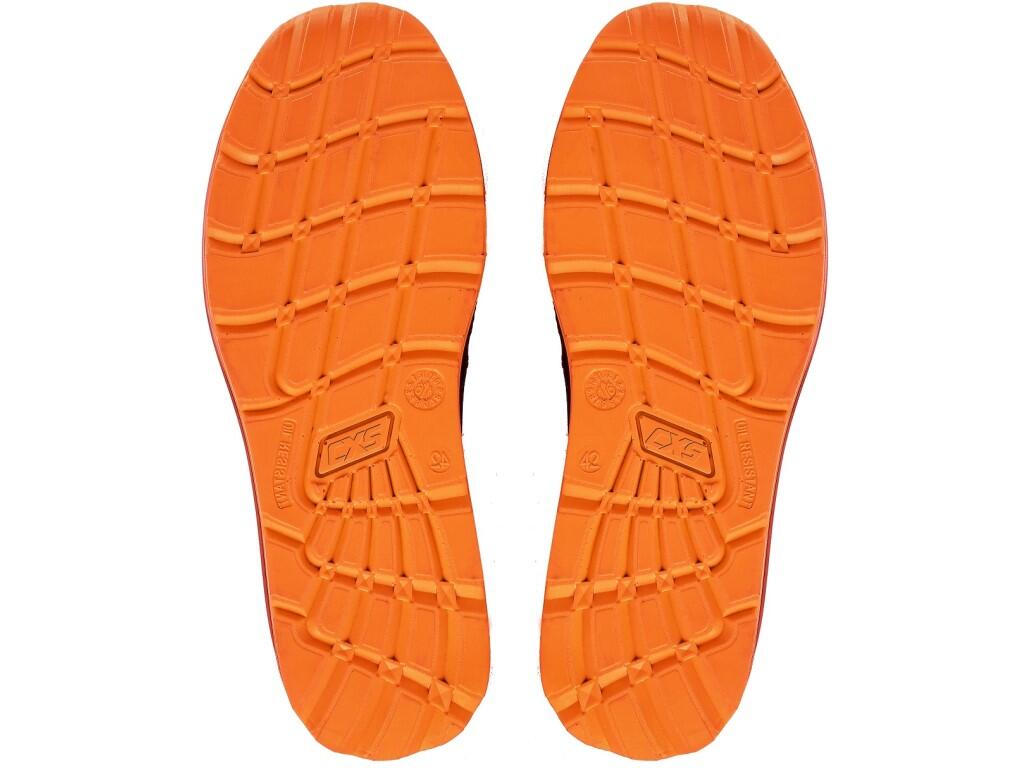 Low footwear CXS TEXLINE CRES S1: Low footwear, textile, reflective accessories. Material: 1,8 - 2,0 mm polyester upper washable up to 30°C, reinforced microfibre overcap, 3-layer…