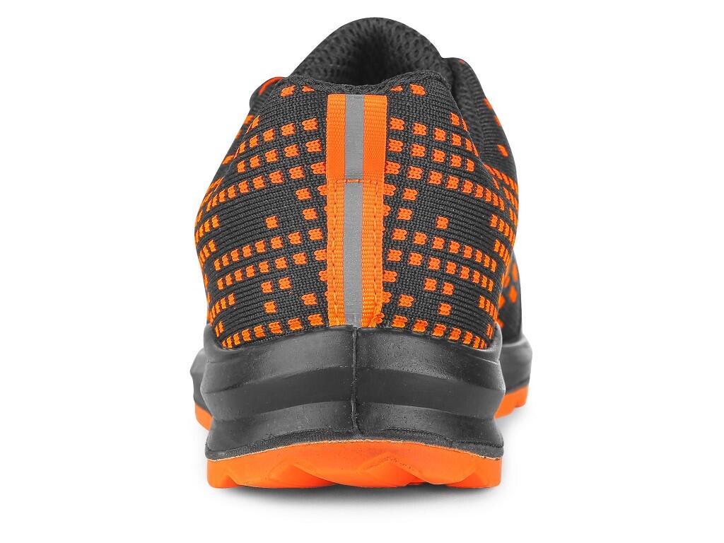 Low footwear CXS TEXLINE CRES S1: Low footwear, textile, reflective accessories. Material: 1,8 - 2,0 mm polyester upper washable up to 30°C, reinforced microfibre overcap, 3-layer…
