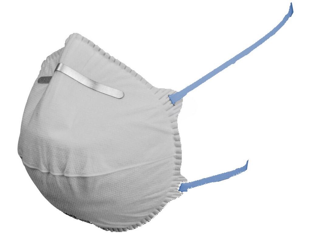 Particulate respirator SPIRO P2: Class FFP2 filtering half-face mask provides protection against solid and liquid aerosols in concentrations up to 12 x PEL. It is a foldable respi…