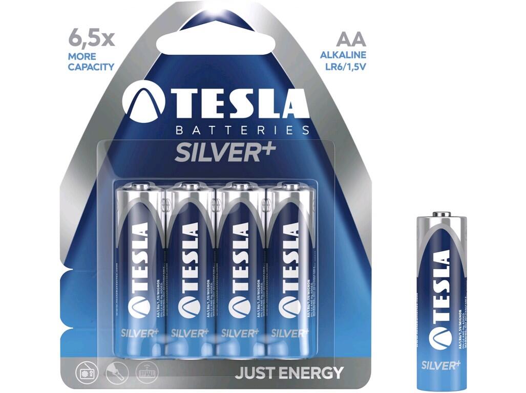 Batteries TESLA AA Silver+: Batteries of Silver line are alkaline batteries intended especially for high energy-intensive devices. The Silver line has longlasting batteries with a…