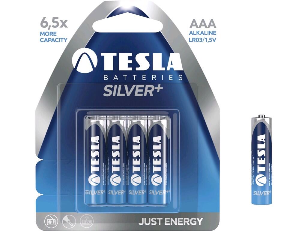 Batteries TESLA AAA Silver+: Batteries of Silver line are alkaline batteries intended especially for high energy-intensive devices. The Silver line has longlasting batteries with…