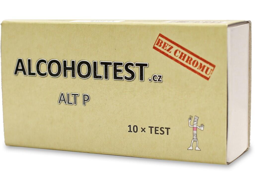 Alcohol tester ALT P: Disposable alcohol breath detecting tubes - do not contain toxic CHROME. The pack contains: 10x set (detection tube, specific balloon and mouthpiece).
