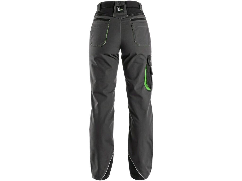 Trousers CXS SIRIUS AISHA: Ladies’ working trousers, waist with belt loops, waist with side elastic bands (from size 50), front pockets, side multifunctional pocket, back double p…
