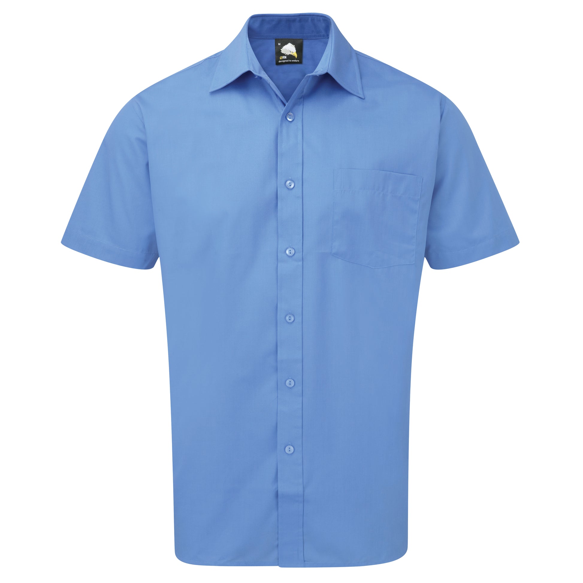 The Essential S/S Shirt Sky Front