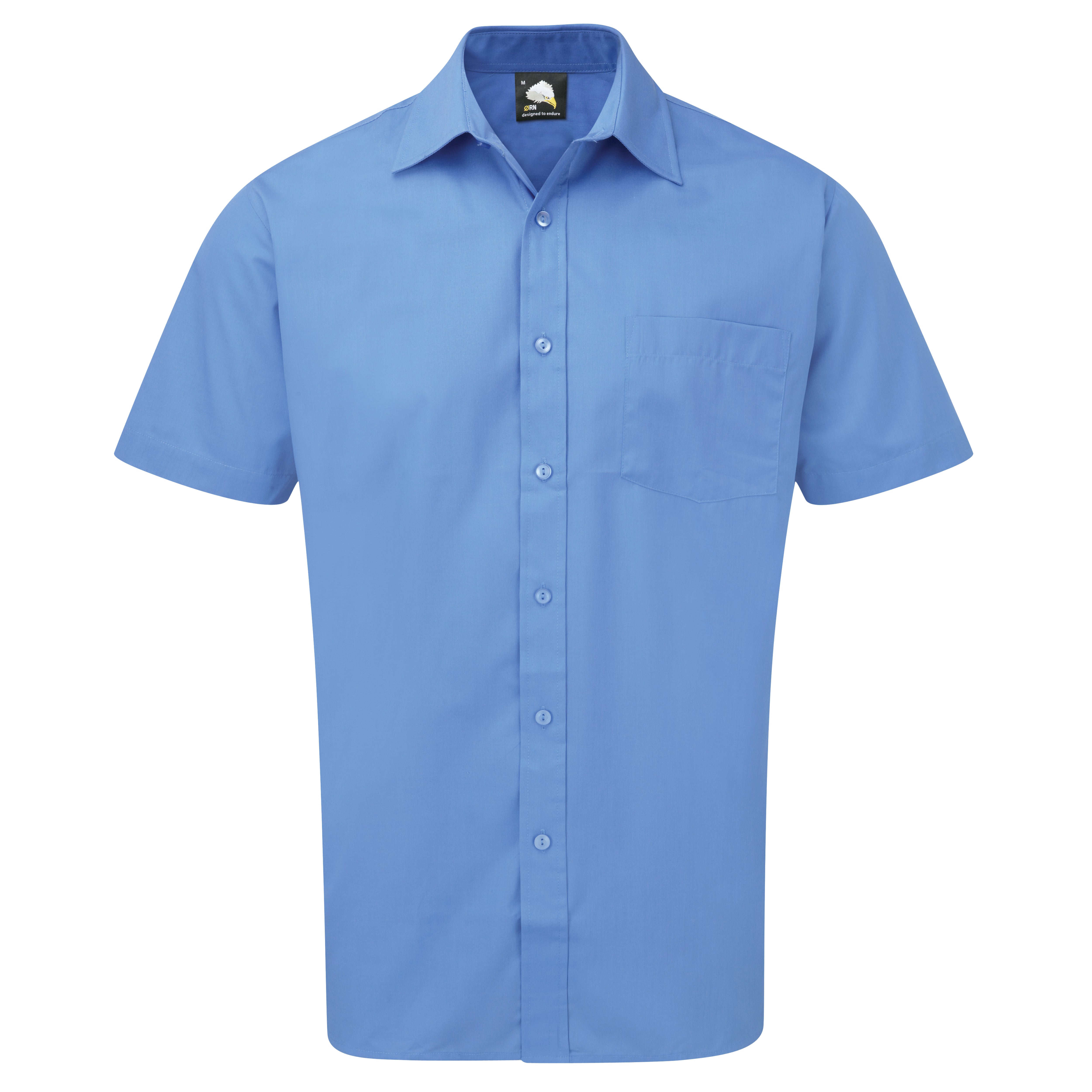 The Essential S/S Shirt Sky Front