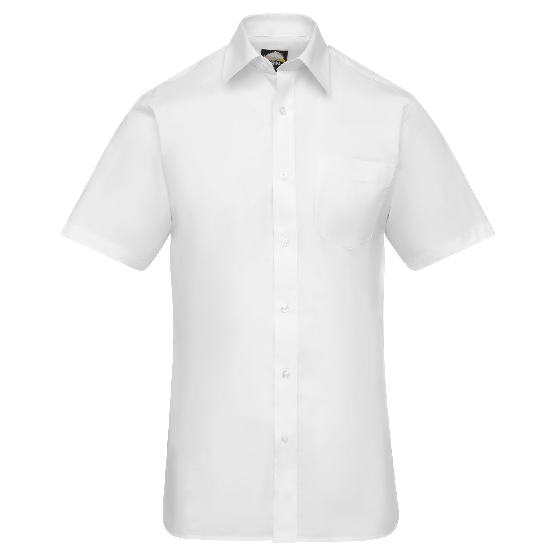 The Essential S/S Shirt White Front