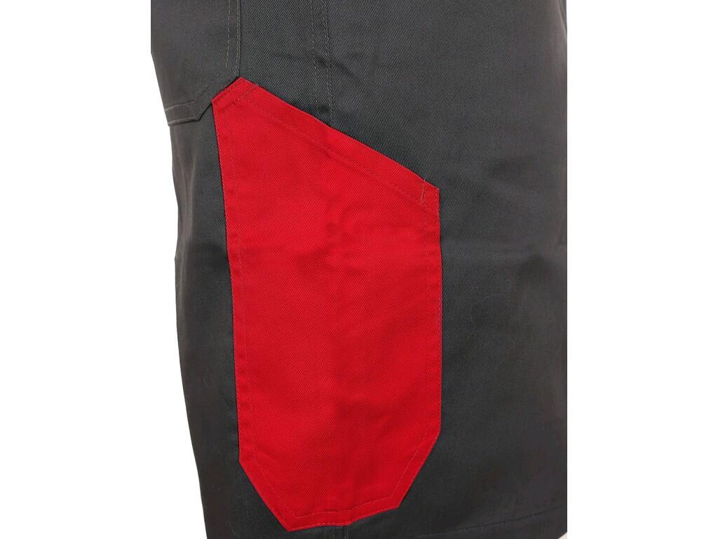 Shorts CXS PHOENIX ZEFYROS: Men’s working shorts made of lightweight material, waist with belt loops and side elastic band, front pockets, side flap pocket, tape/folding measure p…