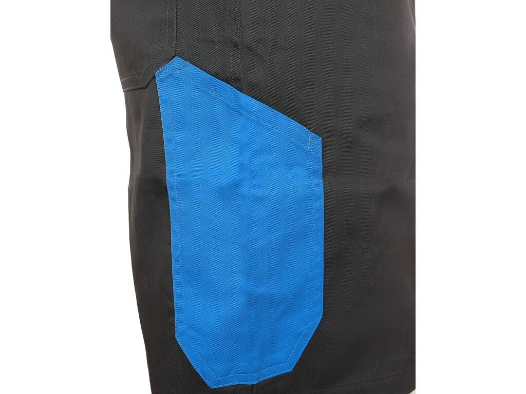 Shorts CXS PHOENIX ZEFYROS: Men’s working shorts made of lightweight material, waist with belt loops and side elastic band, front pockets, side flap pocket, tape/folding measure p…