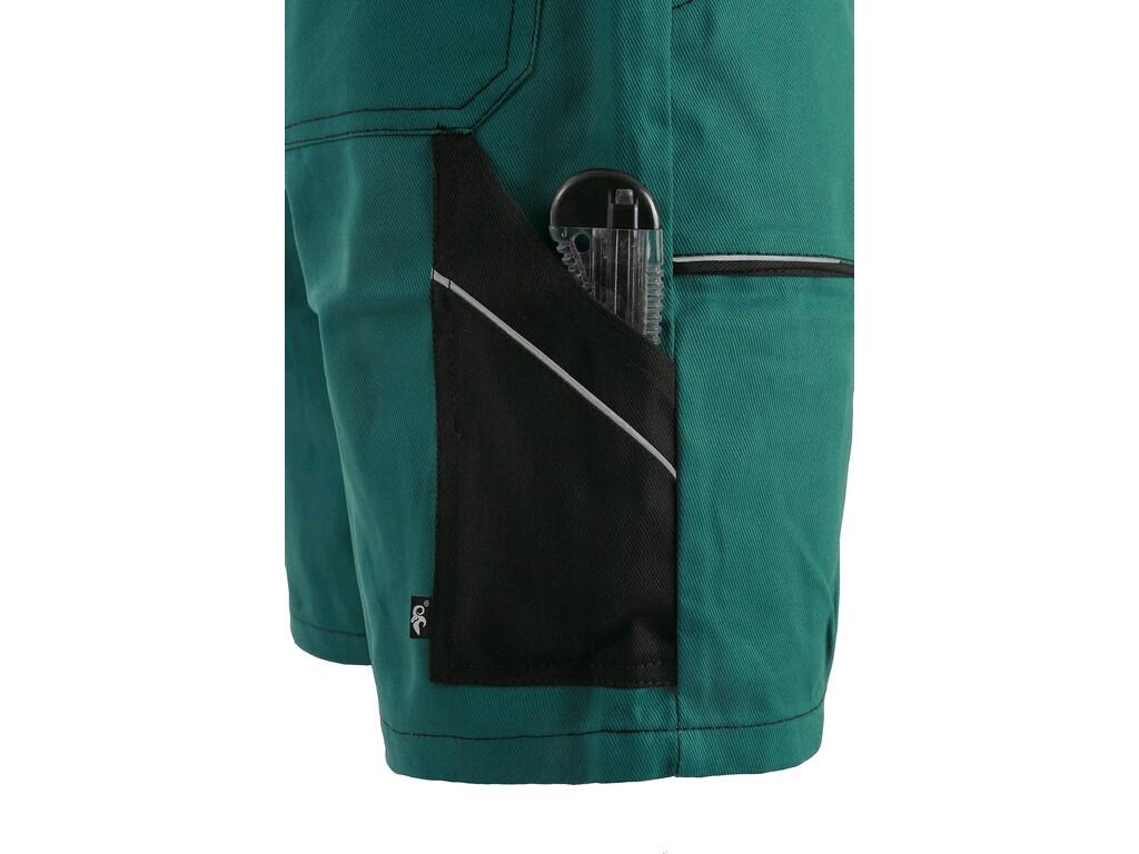 Shorts CXS LUXY TOMÁŠ: Men’s working shorts, waist with belt loops and elastic band in the back, front pockets, side pocket for tape / folding measure, side pocket for mobile phon…