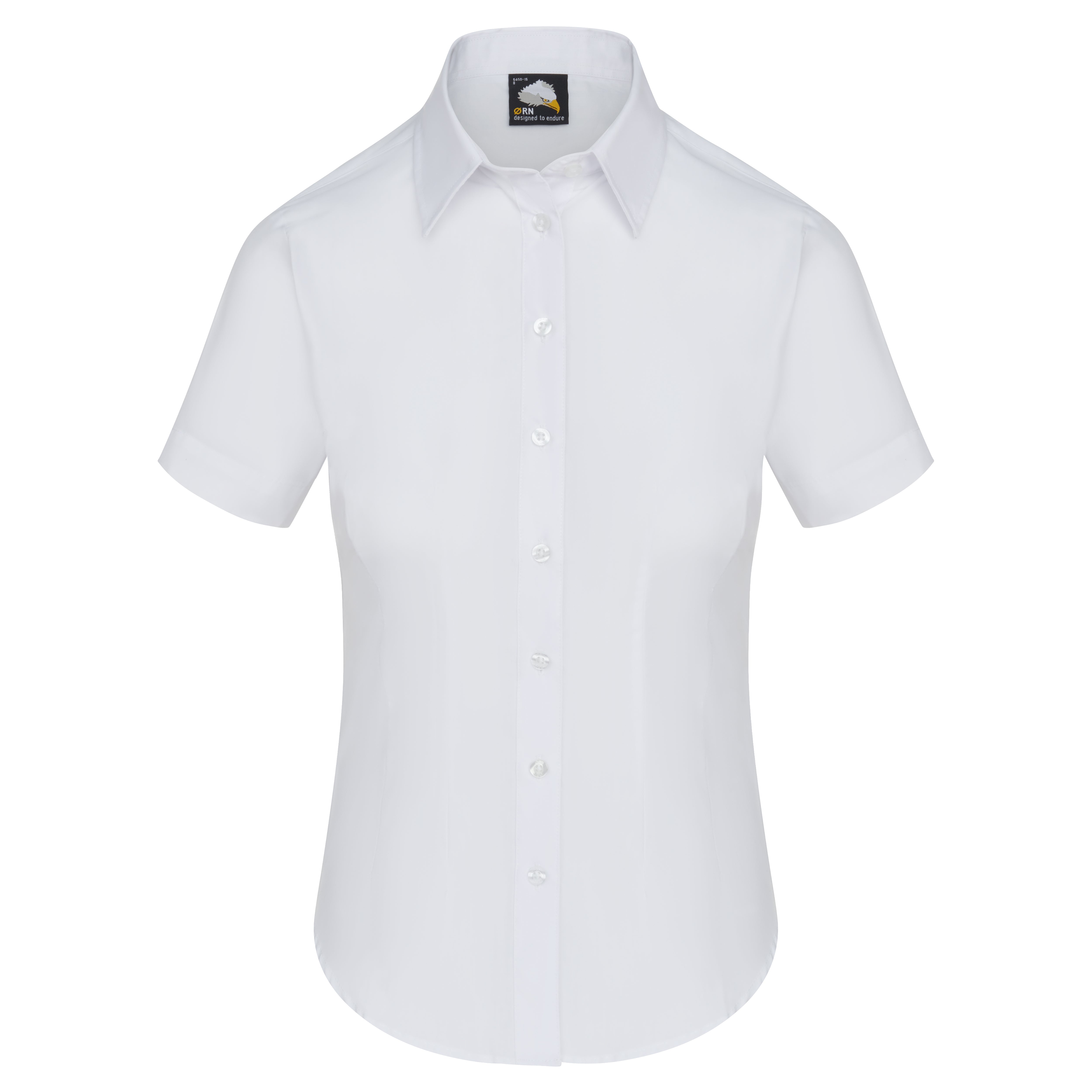 The Essential S/S Blouse White Front