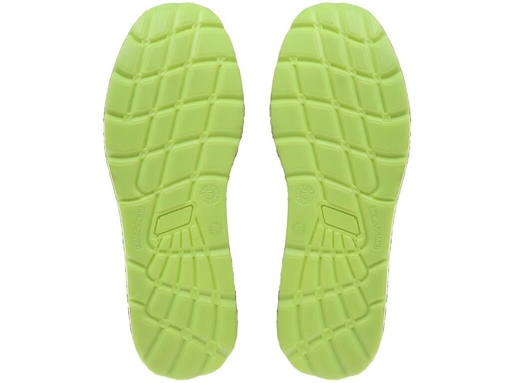 Low footwear CXS TEXLINE OLIB S1P ESD: Low footwear, textile, reflective accessories. Material: 1,8 - 2,0 mm polyester upper washable up to 30°C, reinforced microfibre overcap, 3-…