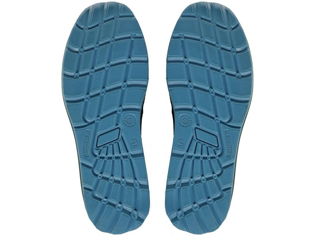 Low footwear CXS TEXLINE MOLAT S1P ESD: Low footwear, ESD, perforated with fiberglass toe cap and Dyna-Flex® midsole, reflective accessories. Material: 1,8 - 2,0 mm polyester uppe…