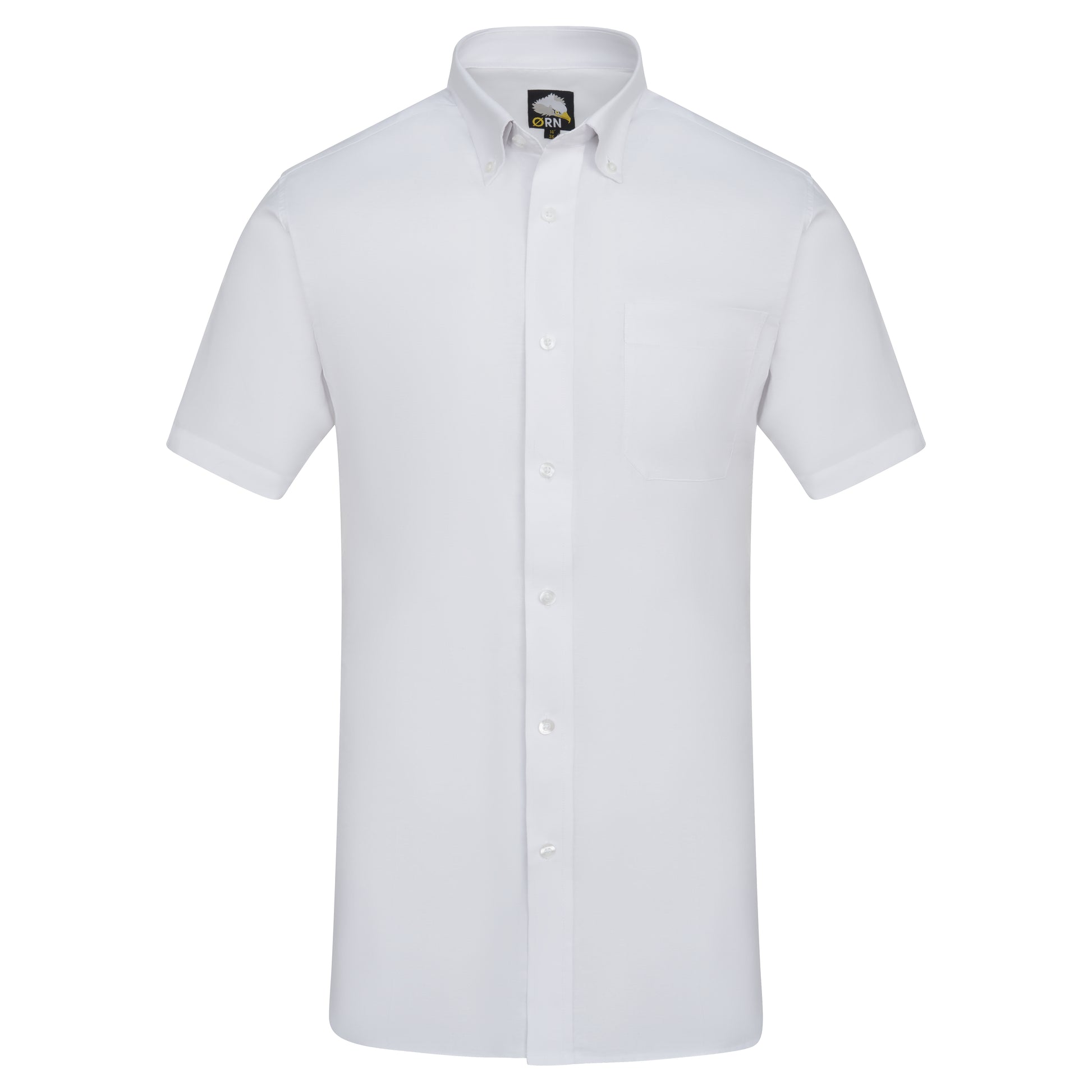 The Classic Oxford S/S Shirt White Front