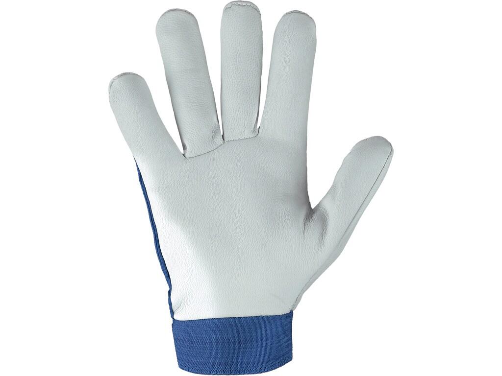Gloves CXS TECHNIK A: Combined high quality gloves with velcro wrist. Recommended application: logistics, light industry, hobby, car servis, construction, drivers.