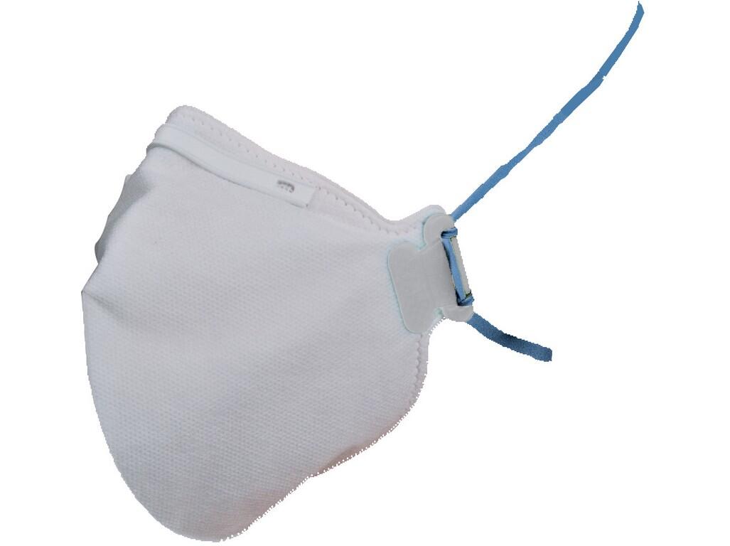 Particulate respirator SPIRO P2: Class FFP2 filtering half-face mask provides protection against solid and liquid aerosols in concentrations up to 12 x PEL. It is a foldable respi…