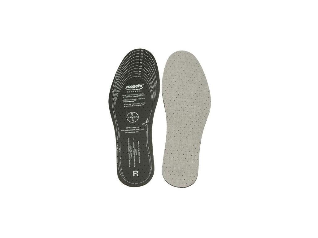 Insole CXS CARBON: Shoe inserts with activated carbon and adjustable size. Made of perforated fabric and latex foam. They have excellent deodorizing properties due to its activate…