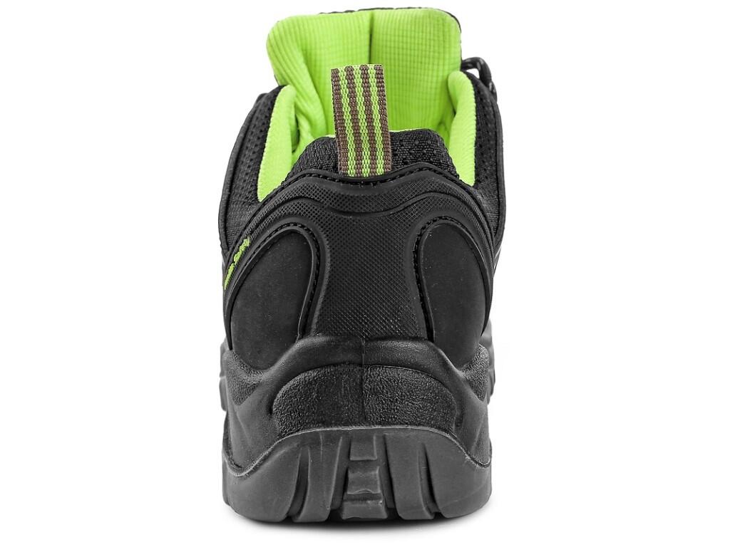 Ankle footwear CXS UNIVERSE METEOR S3S: Safety ankle footwear, leather, with plastic toe cap and Dyna-Flex® midsole, reflective accessories. Material: upper made of 1,6 - 1,8 mm s…