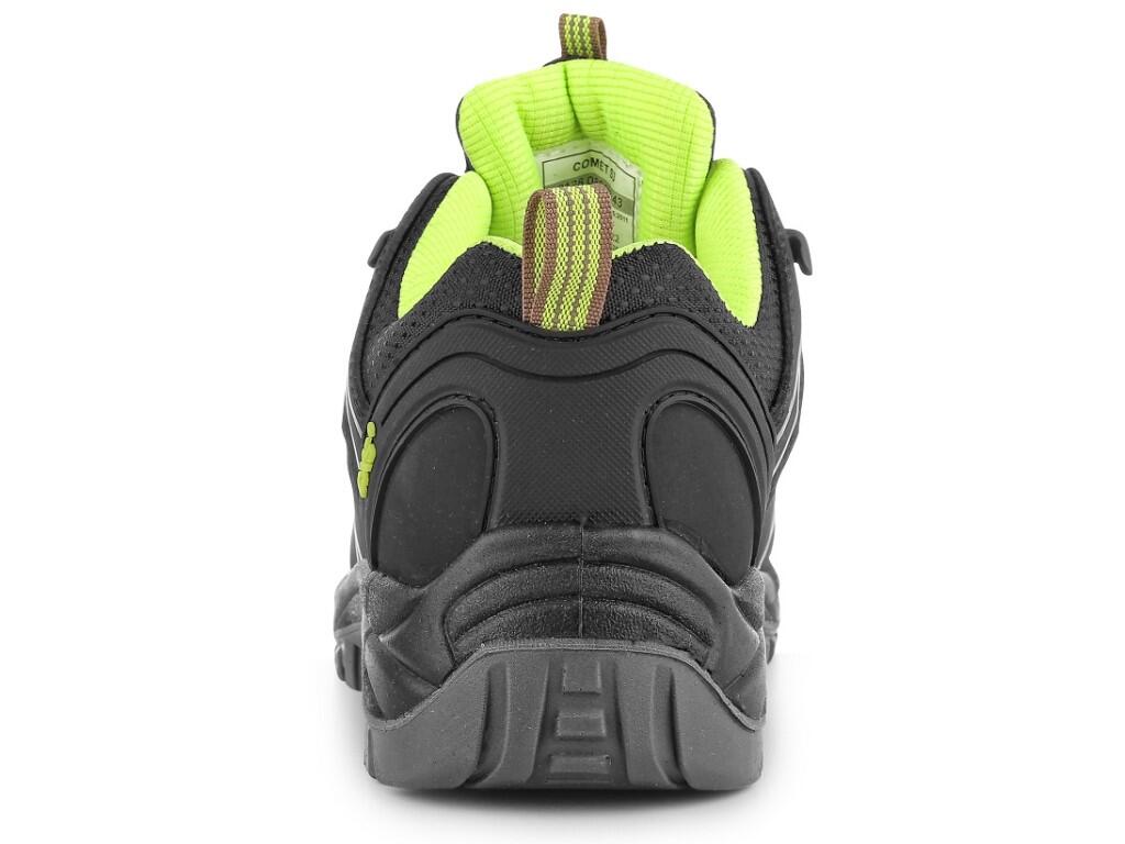 Low footwear CXS UNIVERSE COMET S3S: Safety low footwear, leather, with plastic toe cap and Dyna-Flex® midsole, reflective accessories. Material: upper made of 1,6 - 1,8 mm split…