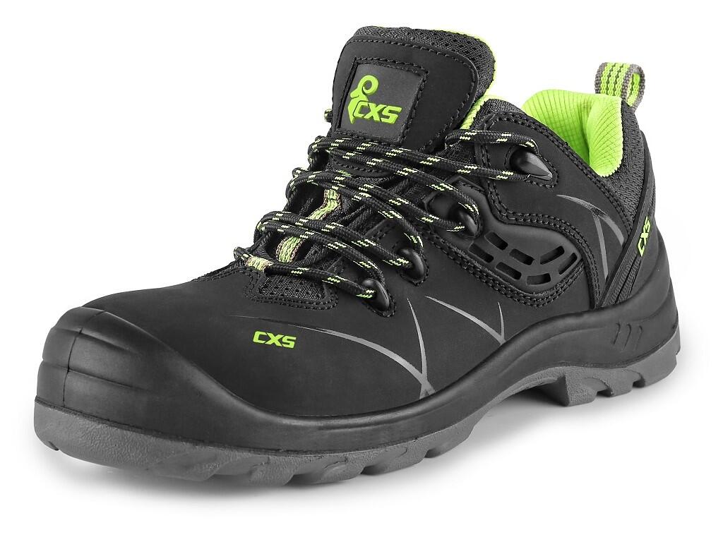 Low footwear CXS UNIVERSE COMET S3S: Safety low footwear, leather, with plastic toe cap and Dyna-Flex® midsole, reflective accessories. Material: upper made of 1,6 - 1,8 mm split…