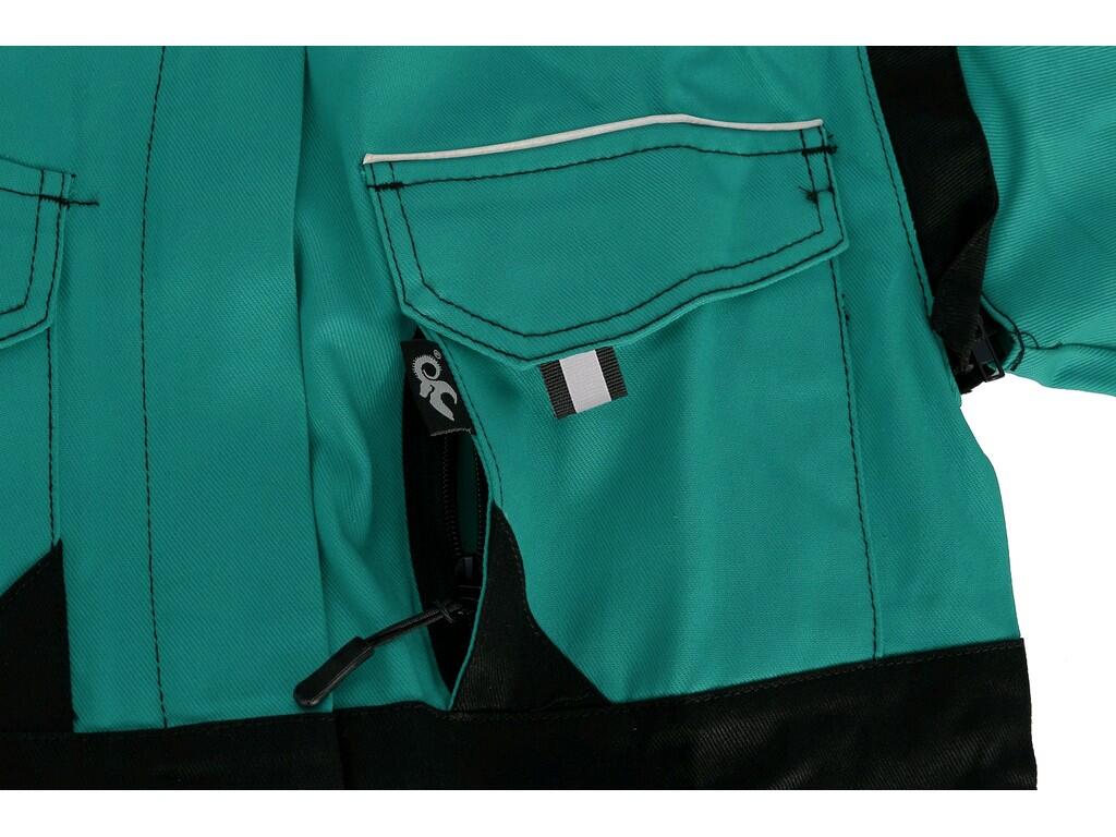 Jacket CXS LUXY DIANA: Ladies’working jacket, detachable sleeves with elastic cuff, covered zipper fastening with velcro, chest flap pockets, hidden chest zipper pocket, simple si…