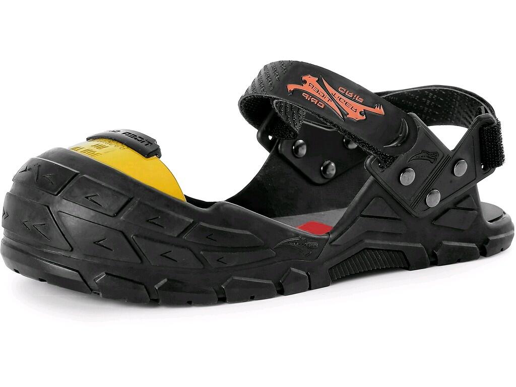 Overshoes Visitor Integral S1P: > Safety overshoes. Protective toe cap made from aluminium - titanium alloy, steel midsole, antistatic, oil resistant, antislip and puncture resist…