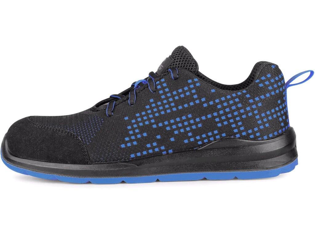 Low footwear CXS TEXLINE SILBA S1P ESD: Low safety footwear, ESD, textile, with composite toe cap and Dyna-Flex® midsole, reflective accessories. Material: 1,8 - 2,0 mm polyester…