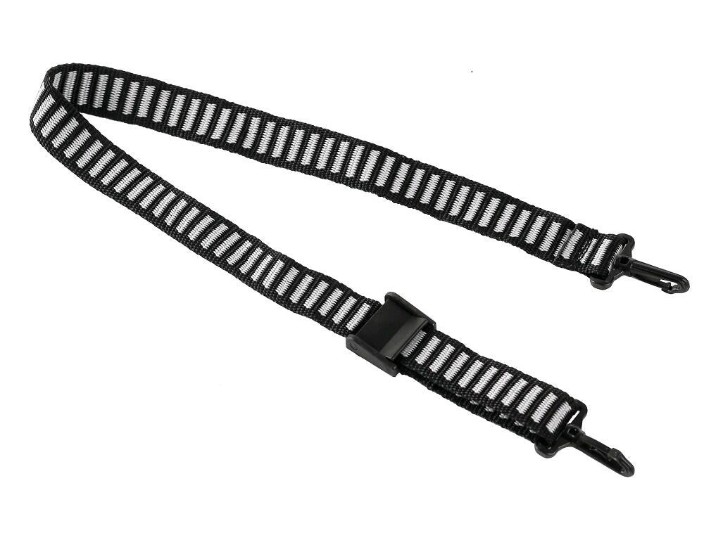 Chin strap MSA: Textile chin strap, 2-point, striped design, for helmet MSA V-GARD® 500.