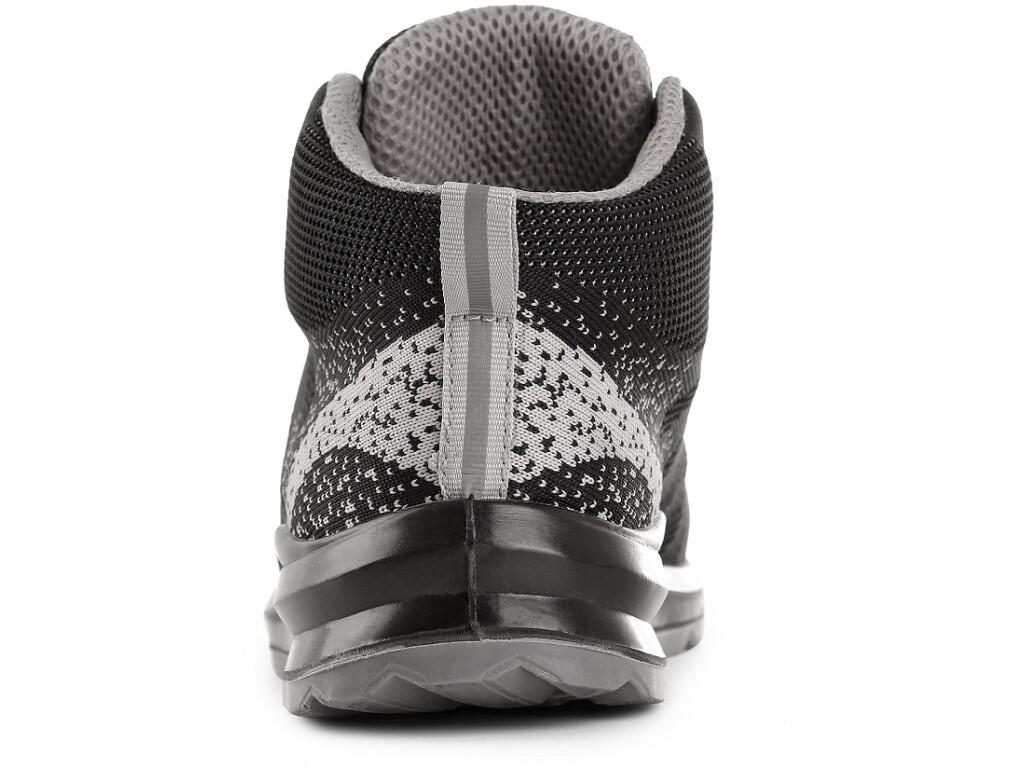 Ankle footwear CXS TEXLINE MURTER S1PS: Safety ankle footwear, textile, with composite toe cap and Dyna-Flex® midsole, reflective accessories. Material: 1,8 - 2,0 mm polyester upp…