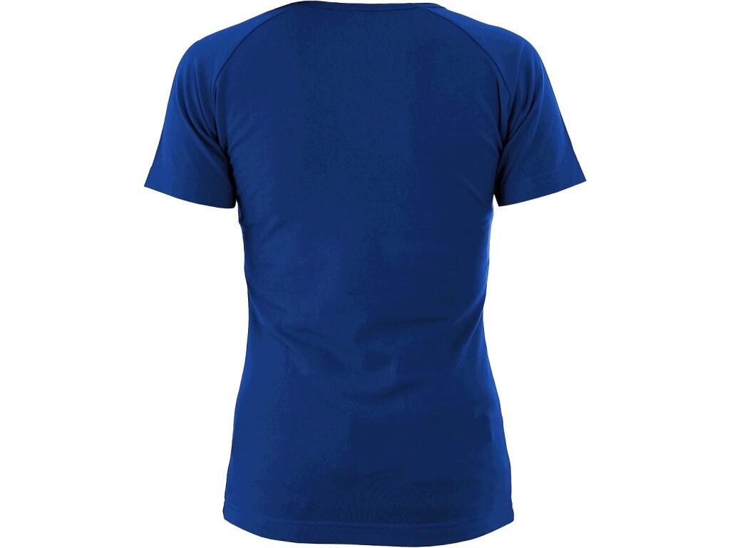 T-shirt CXS ELLA: Ladies’ T-shirt, V-neck, suitable for work and leisure. Short raglan cut sleeve. Cut accentuates the feminine figure. Elastane ensures elasticity and long-term k…