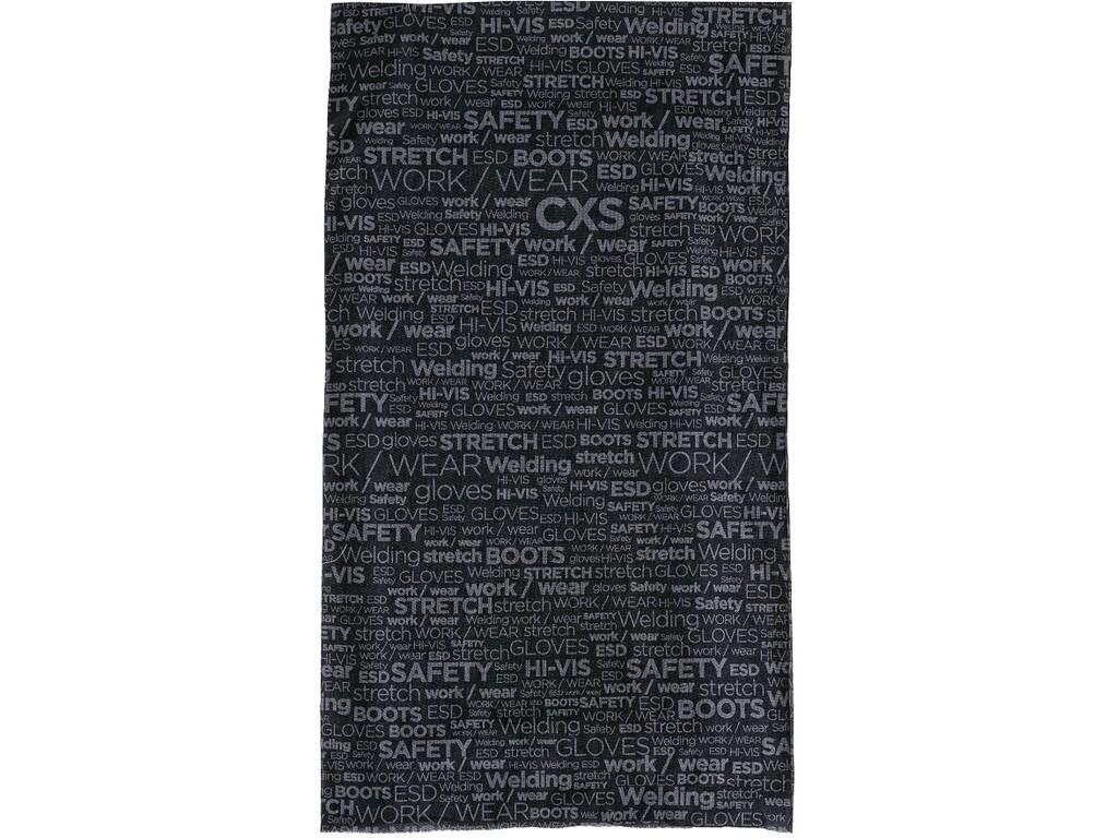 Multifunctional scarf CXS DARREN: Multifunctional tubular scarf with commercial printing, 9 different usage.