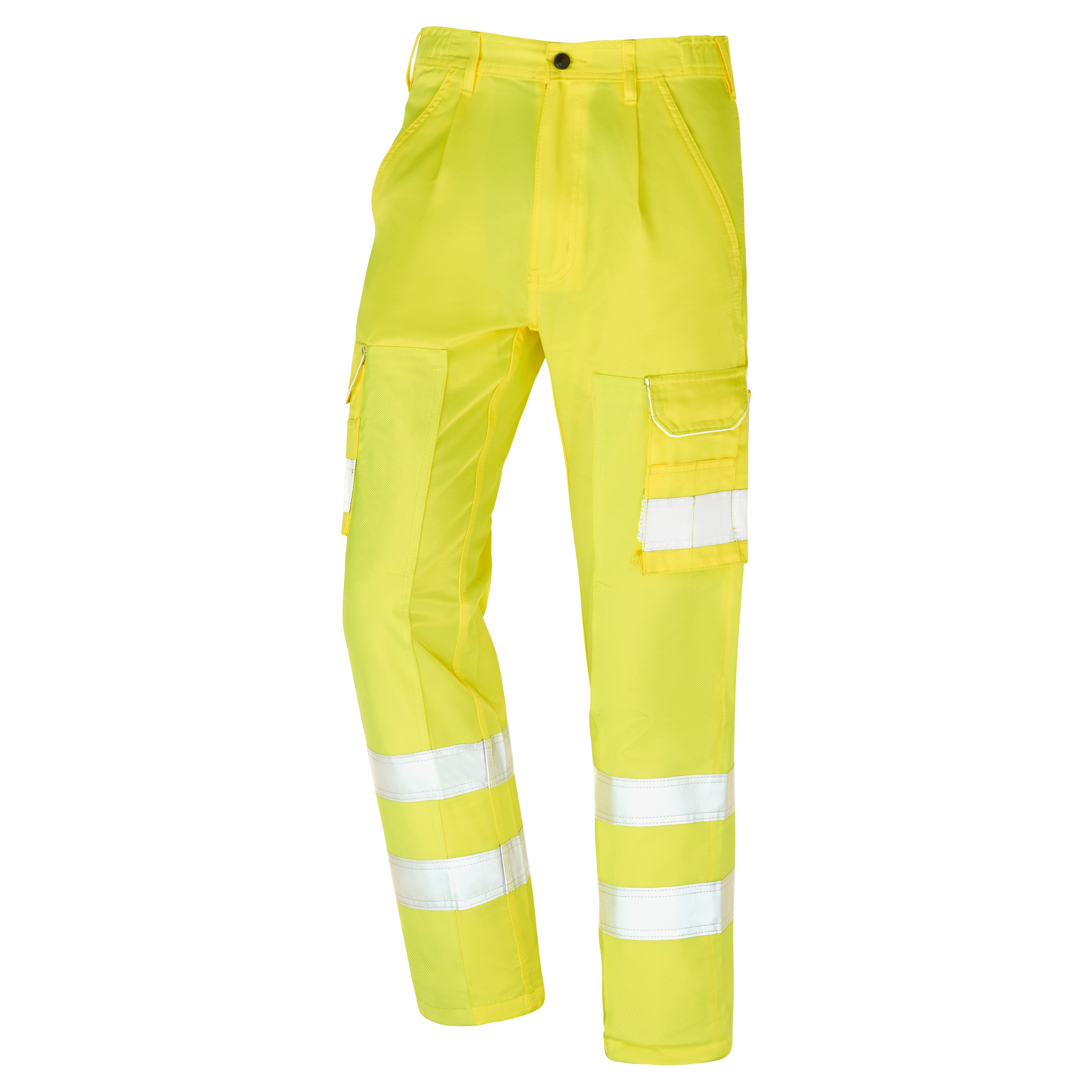 Hi-Vis Vulture Ballistic Trouser Yellow Front