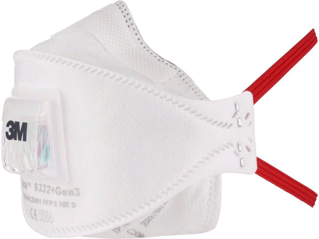 Filter half mask 3M Aura GEN3: >Filtračni polomasky 3M™ Aura™ řady 9300+ poskytuji učinnou ochranu dychacich organů v odvětvich průmyslu, kde jsou pracovnici vystaveni časticim pr…